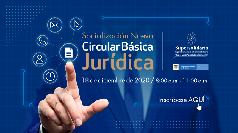 Socialización de la Nueva Circular Básica Jurídica | Confecoop Antioquia