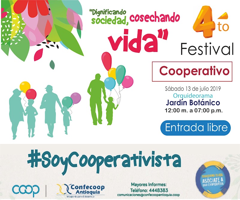 Divulga el Festival Cooperativo en tu Cooperativa | Confecoop Antioquia