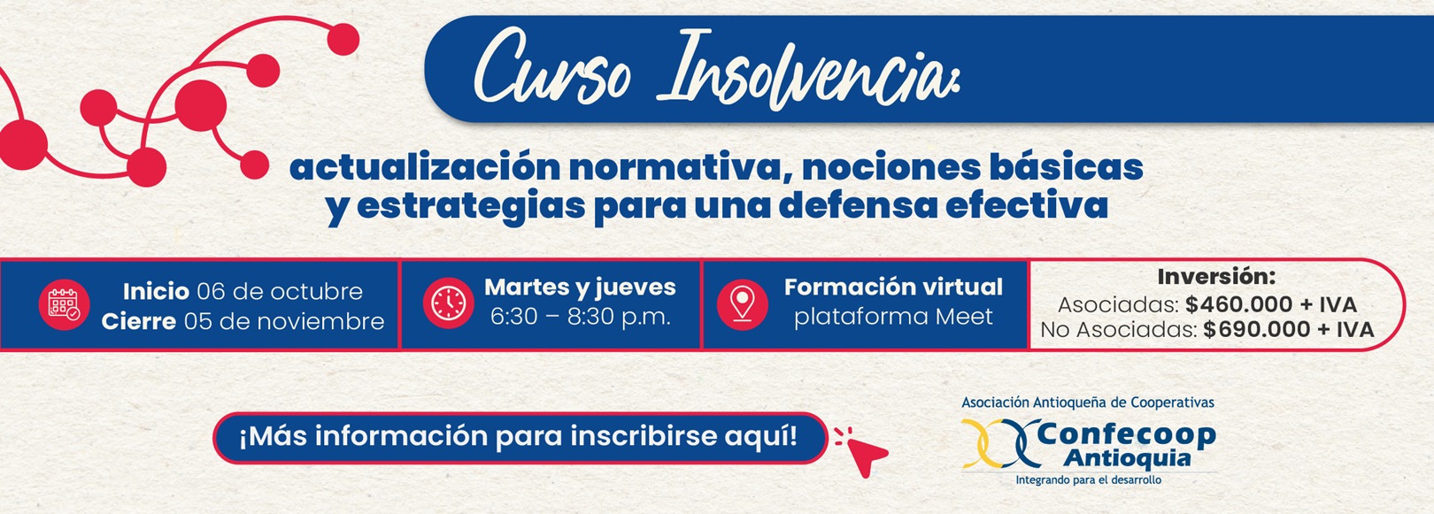 Inscripción insolvencia 2026