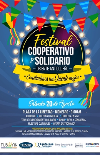 Festival Cooperativo y Solidario Oriente Antioqueño